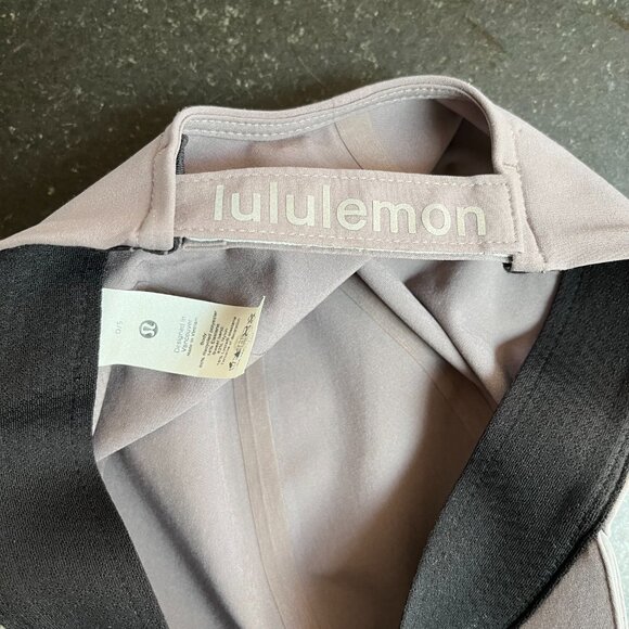 Lululemon Fast and Free Running Hat One Size Lunar Rock Grayish Brown Color EUC - Picture 5 of 7